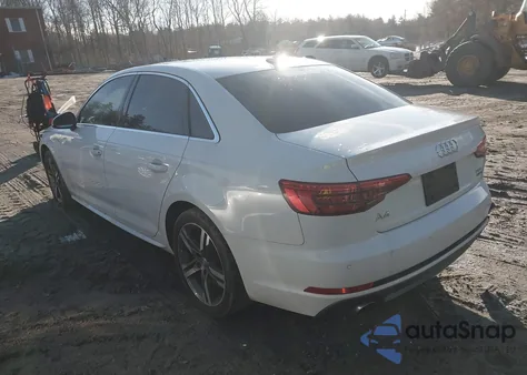2017 Audi A4 2.0T Premium z USA, uszkodzony, nr VIN WAUENAF45HN022630